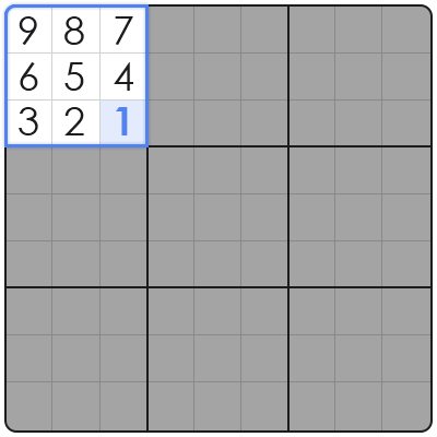 very very easy sudoku